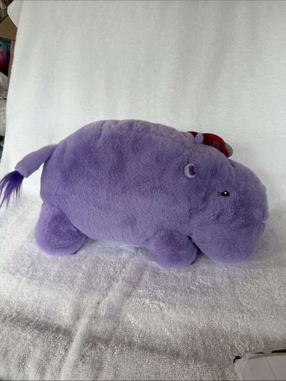Gigglescape from Target Plush Purple 15”Hippo Stuffed Animal